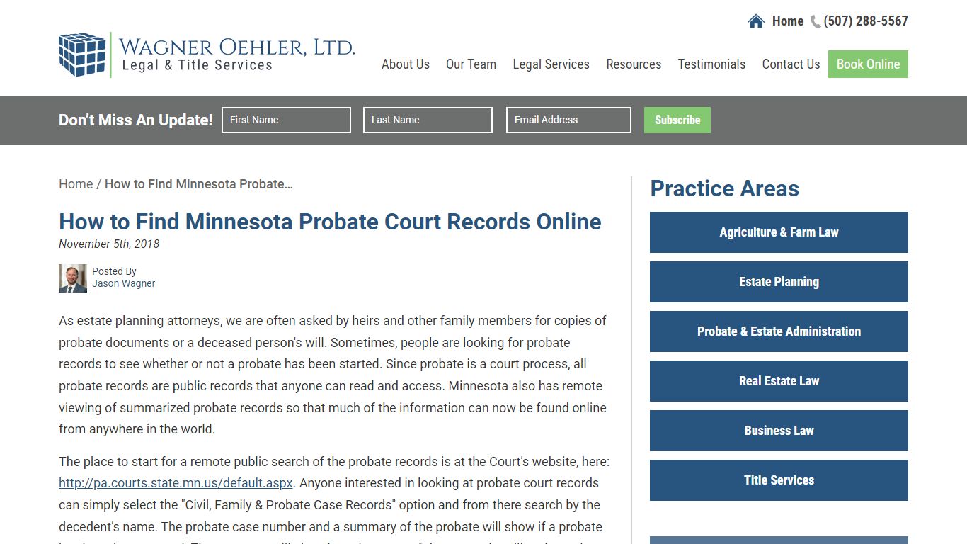 How to Find Minnesota Probate Court Records Online